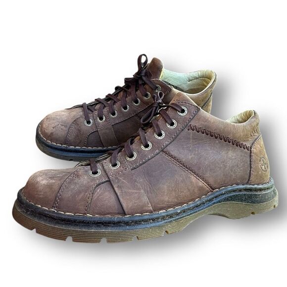 Dr. Martens Doc Men's 12083 Keith Style Brown Leather Lace Shoes Oxfords Size 11 - Picture 15 of 16